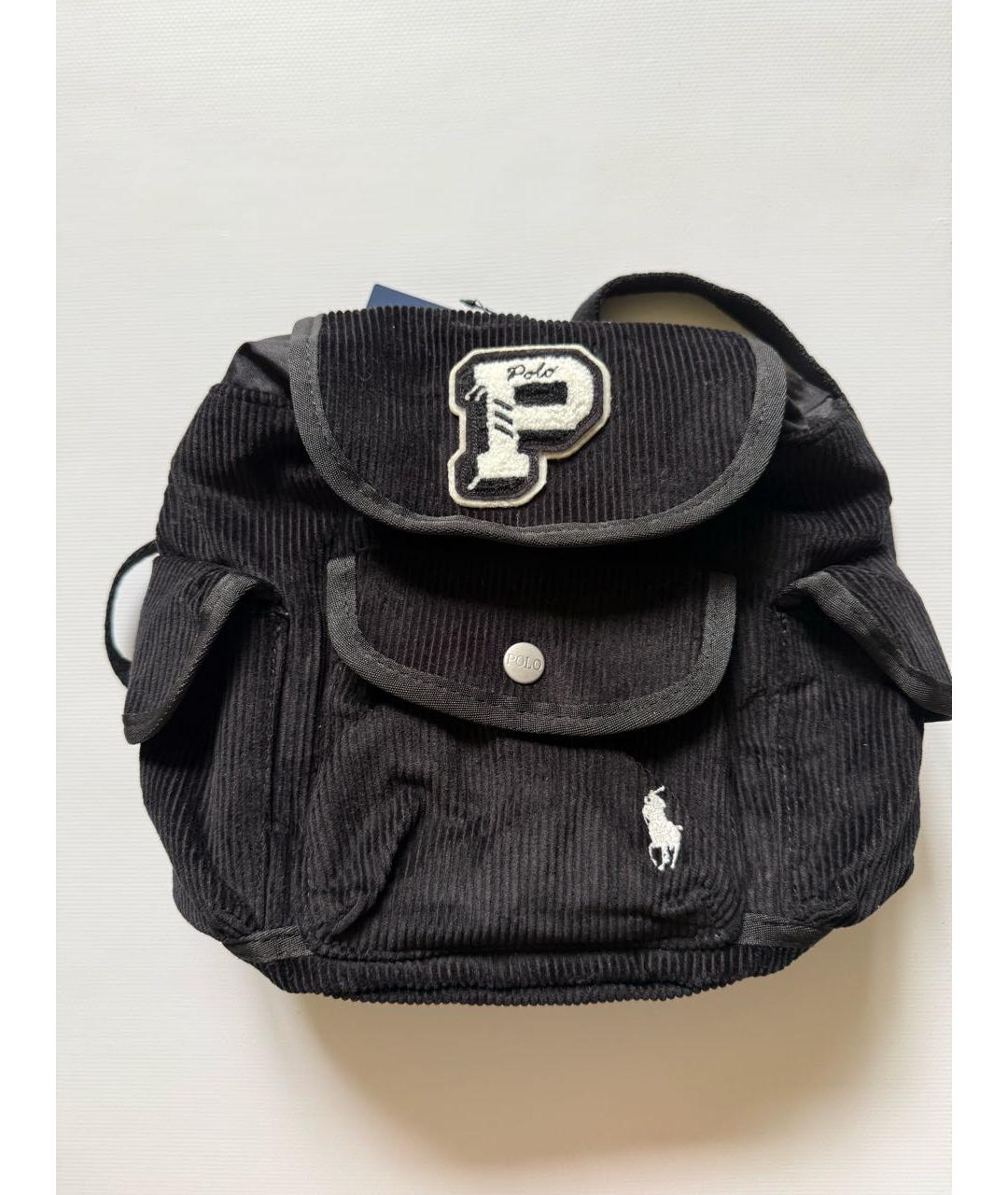 POLO RALPH LAUREN Черный рюкзак, фото 5