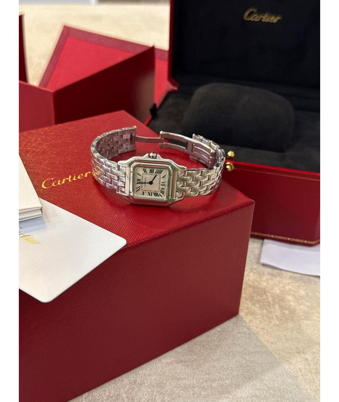 CARTIER Серебряные часы, фото 3
