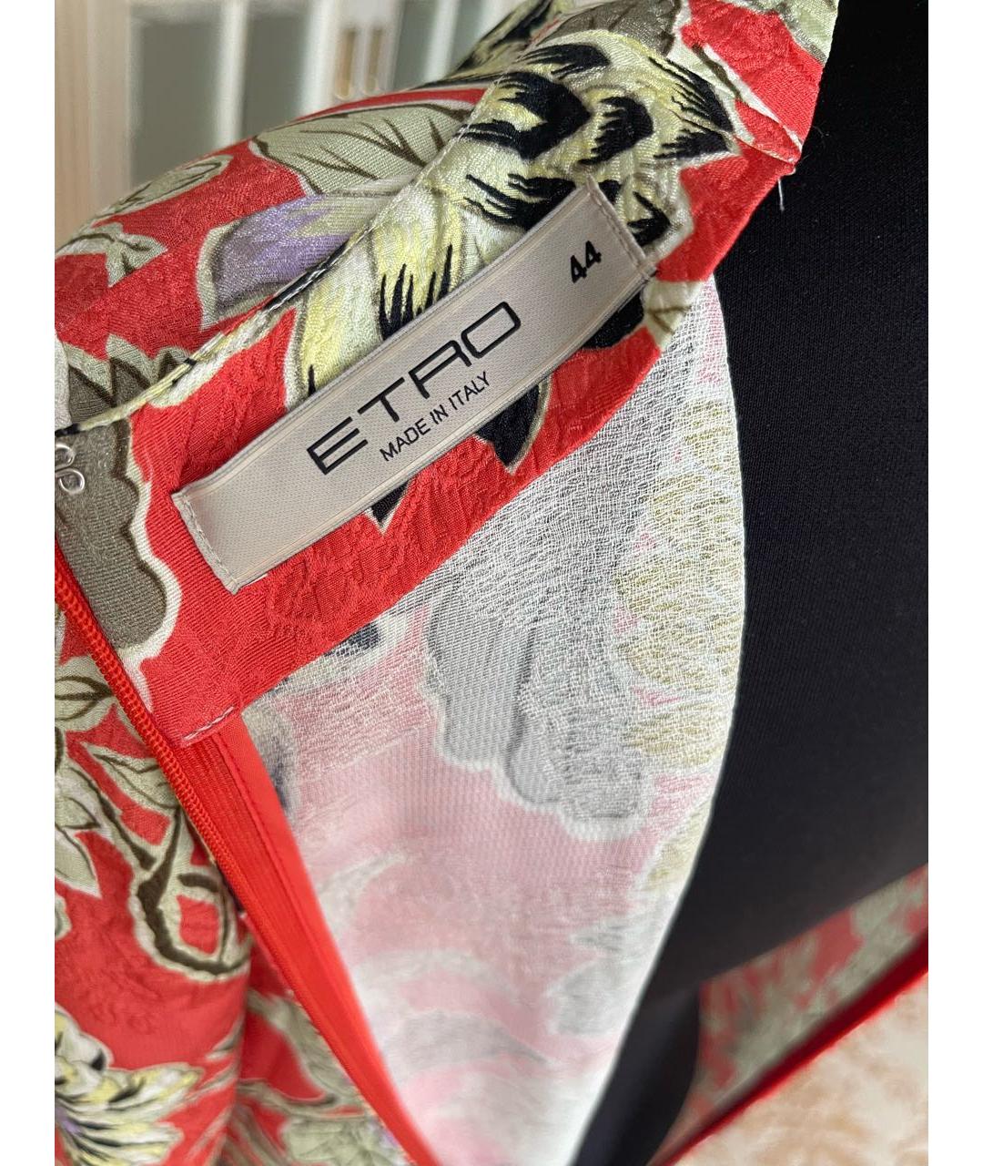 ETRO Мульти вискозное повседневное платье, фото 3