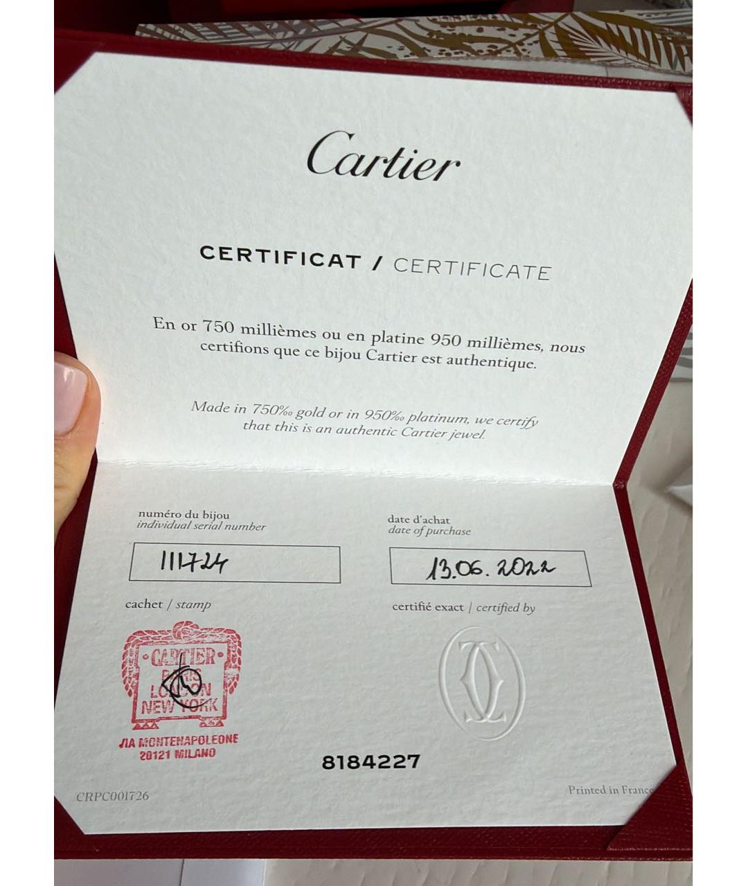 CARTIER Золотое кольцо из желтого золота, фото 5