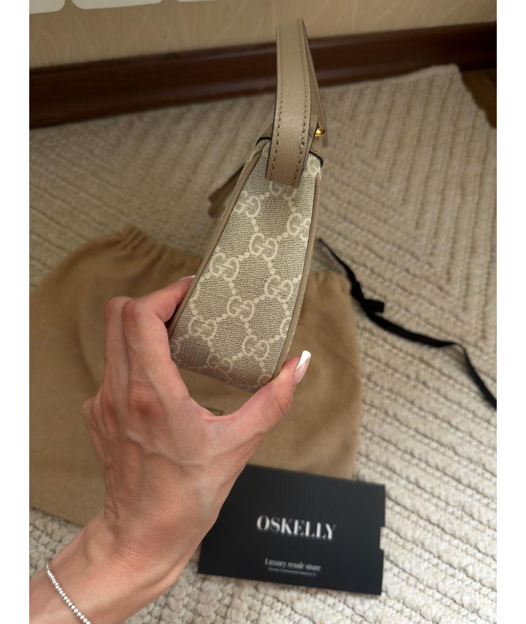 GUCCI Бежевая сумка через плечо, фото 2