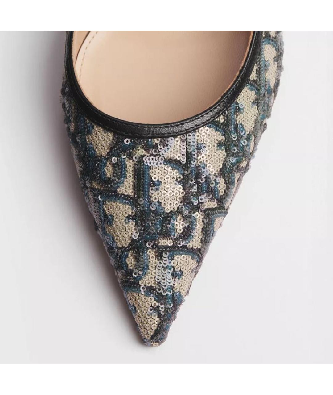 CHRISTIAN DIOR Синие туфли, фото 3