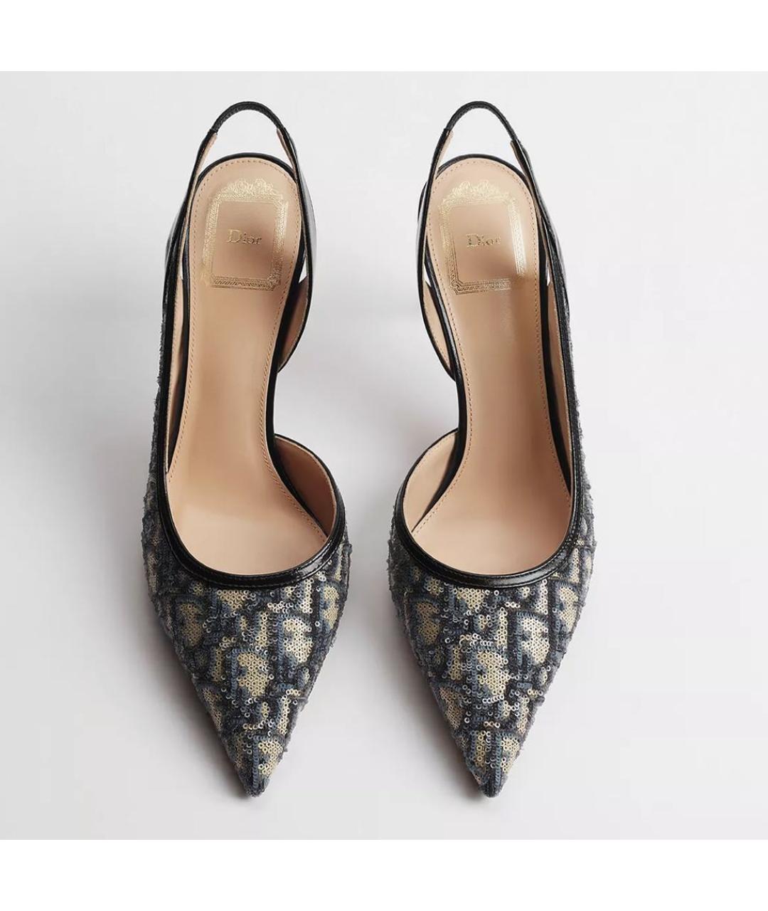 CHRISTIAN DIOR Синие туфли, фото 2
