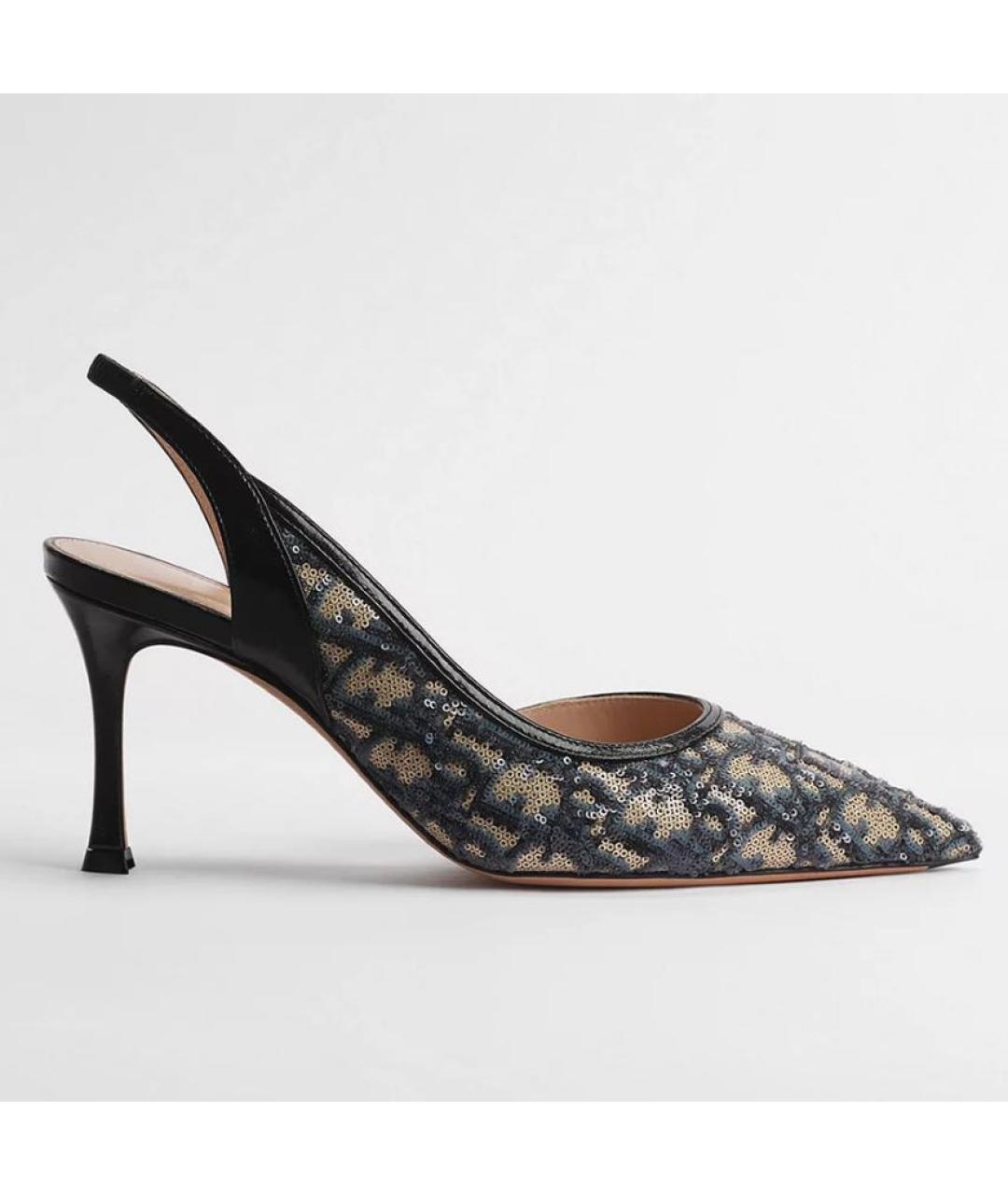 CHRISTIAN DIOR Синие туфли, фото 4