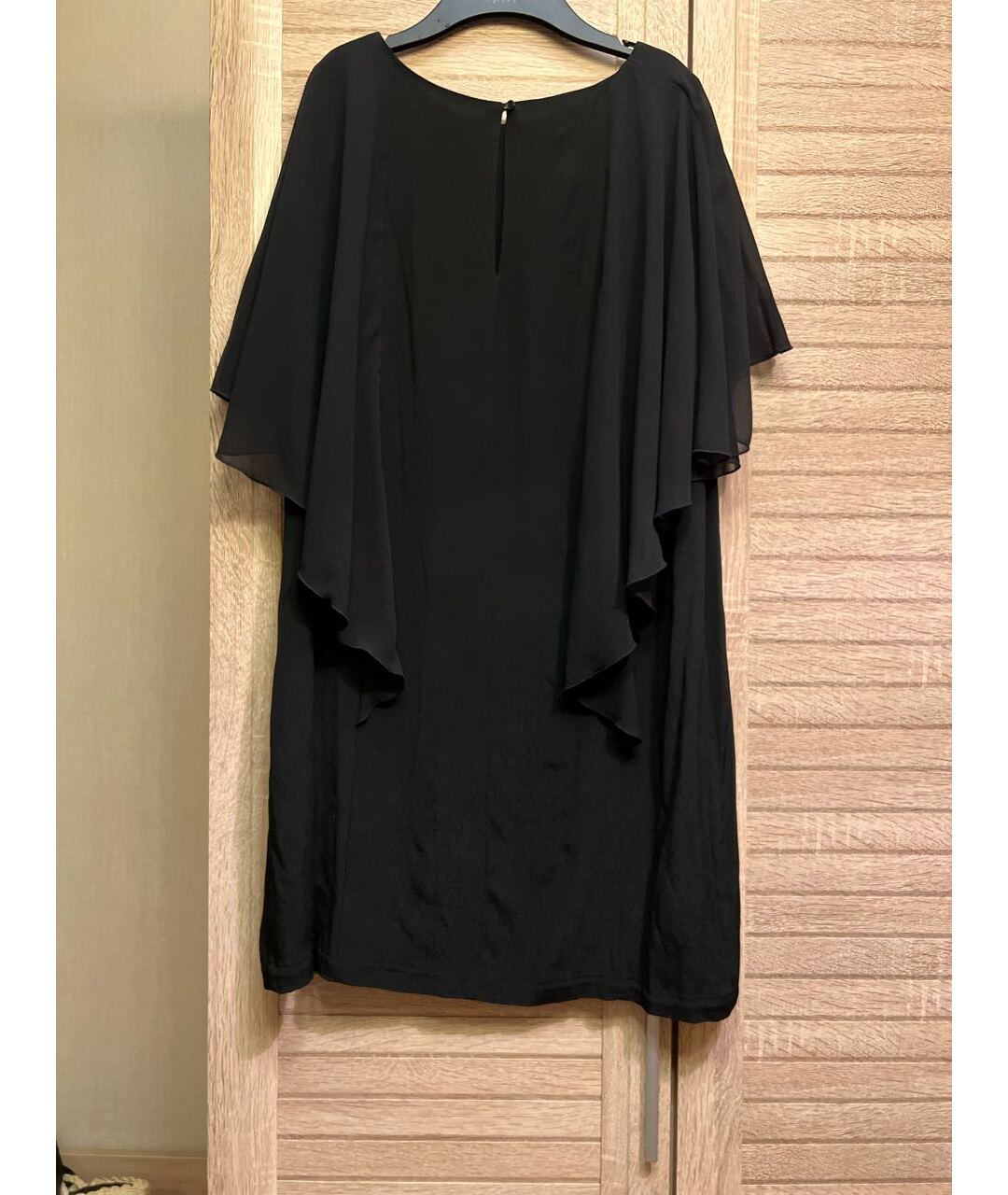TRUSSARDI JEANS Черное вискозное вечернее платье, фото 2