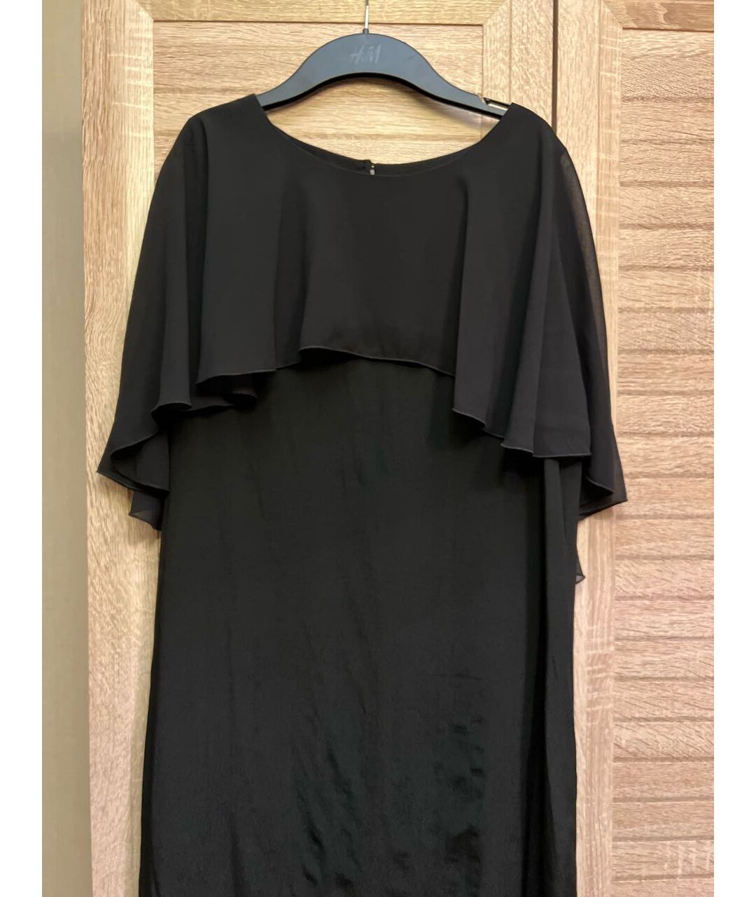 TRUSSARDI JEANS Черное вискозное вечернее платье, фото 4