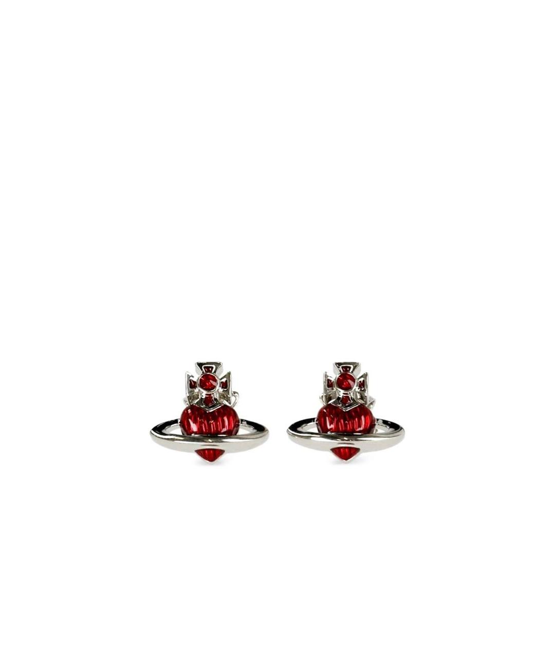 VIVIENNE WESTWOOD Серебряные латунные серьги, фото 3