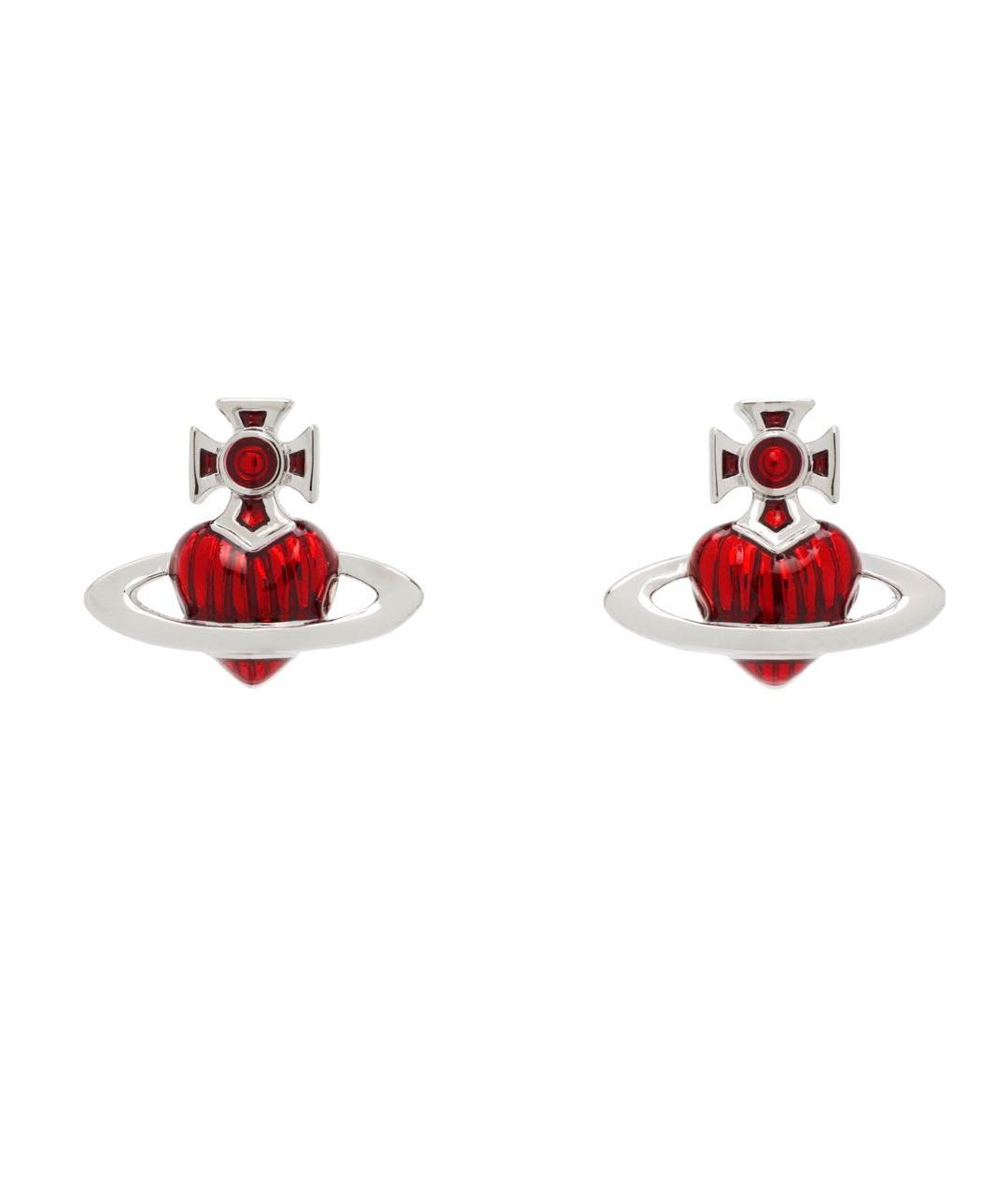 VIVIENNE WESTWOOD Серебряные латунные серьги, фото 1
