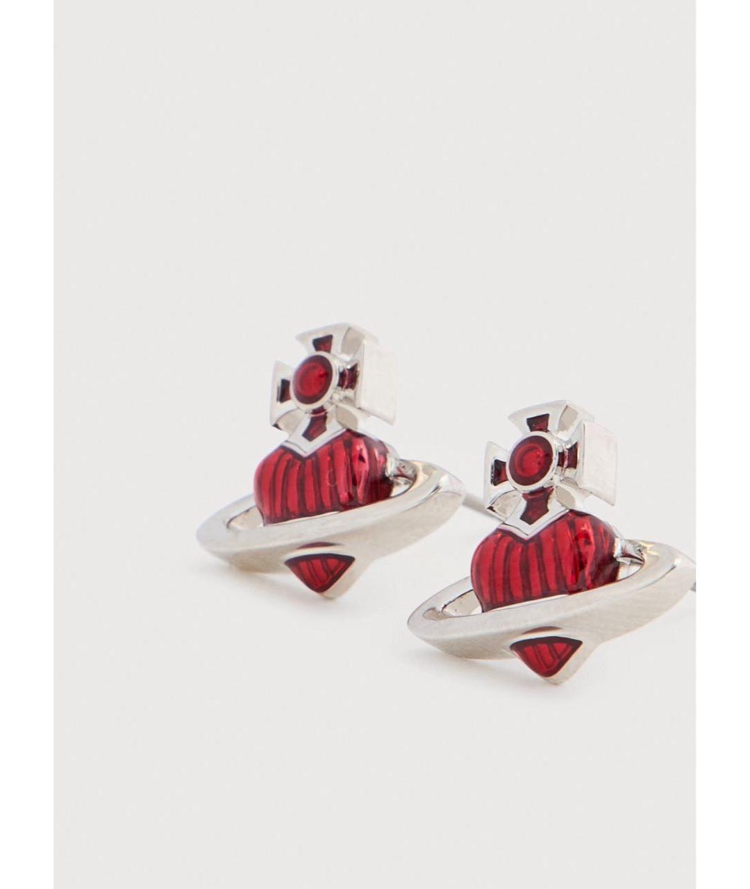 VIVIENNE WESTWOOD Серебряные латунные серьги, фото 4
