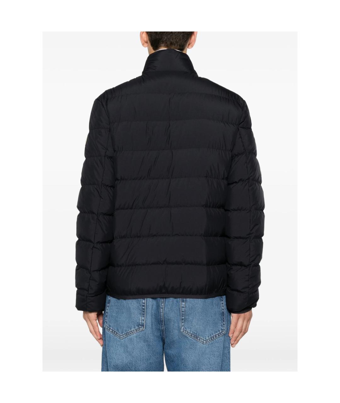 MONCLER Синий полиэстеровый пуховик, фото 2