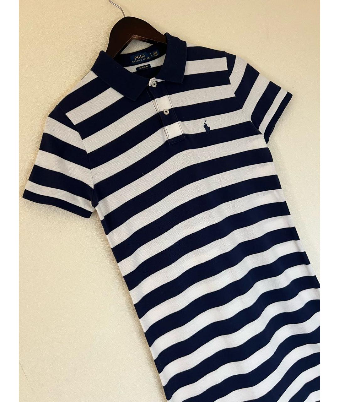 RALPH LAUREN Мульти хлопковое повседневное платье, фото 4