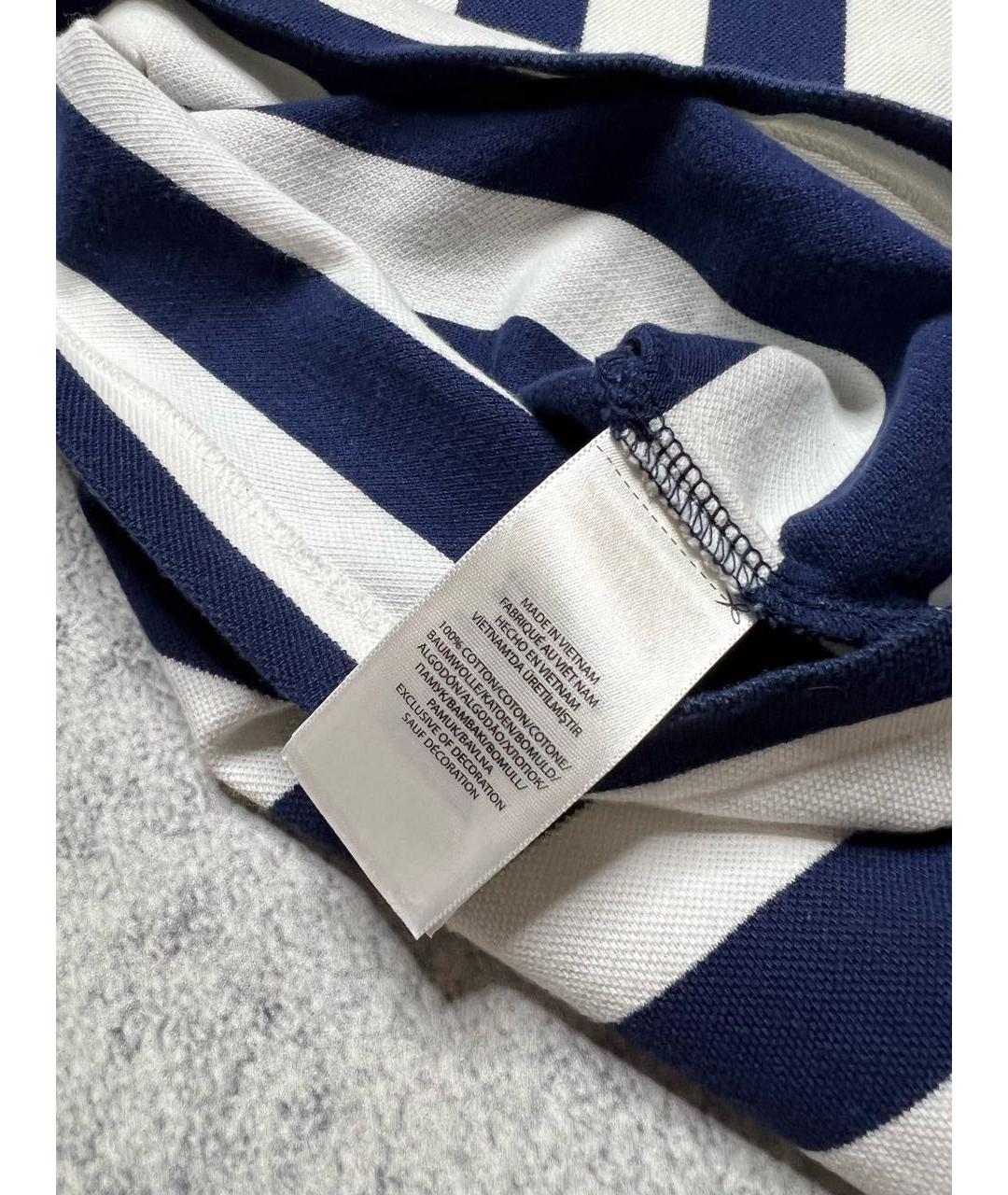 RALPH LAUREN Мульти хлопковое повседневное платье, фото 7