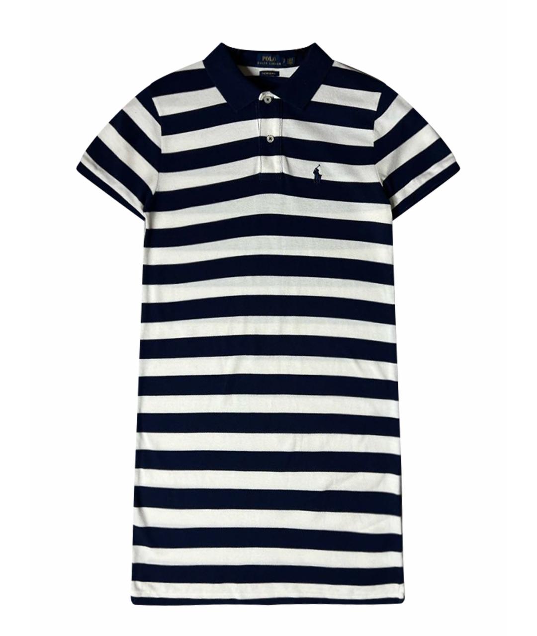 RALPH LAUREN Мульти хлопковое повседневное платье, фото 1