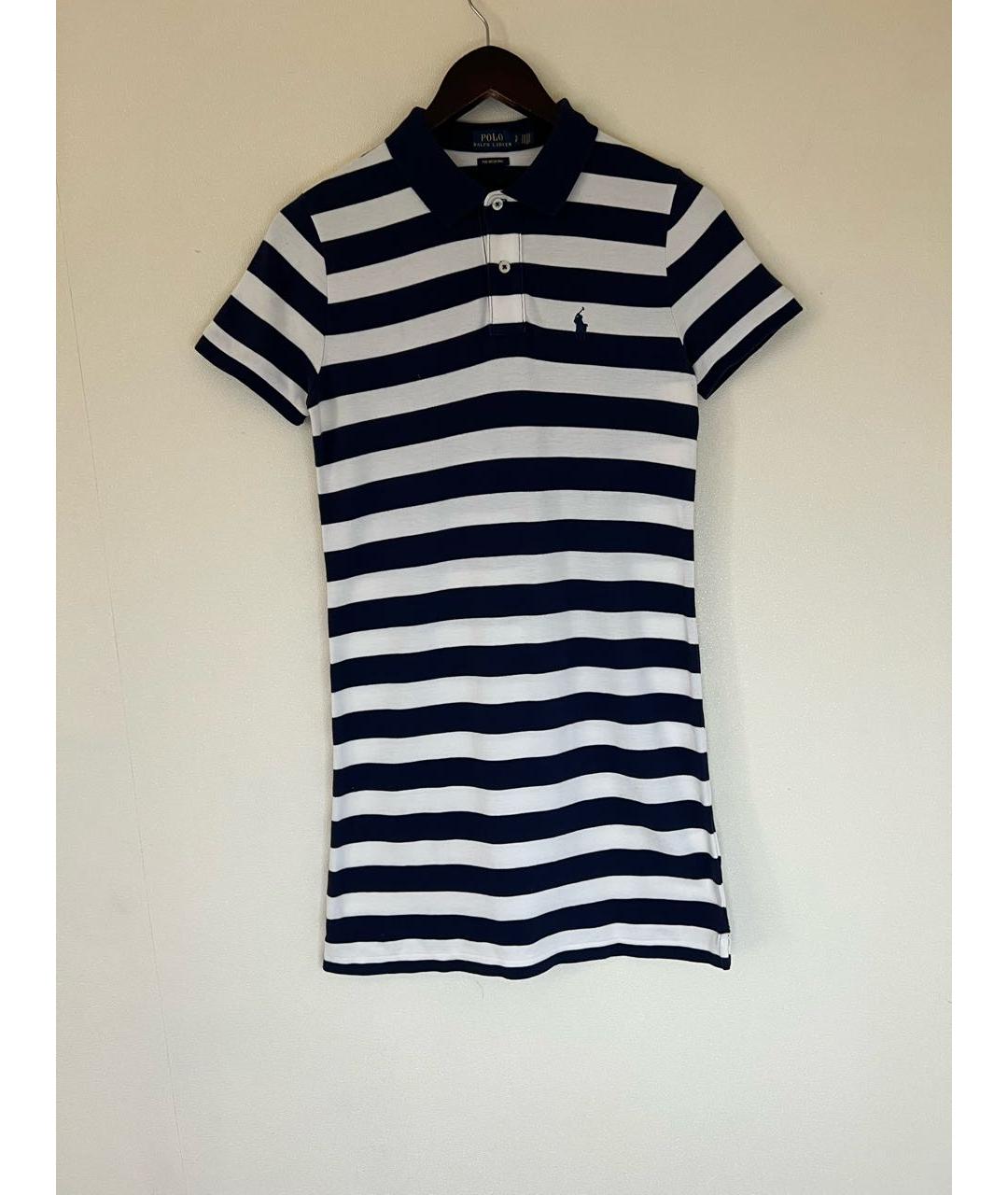 RALPH LAUREN Мульти хлопковое повседневное платье, фото 3