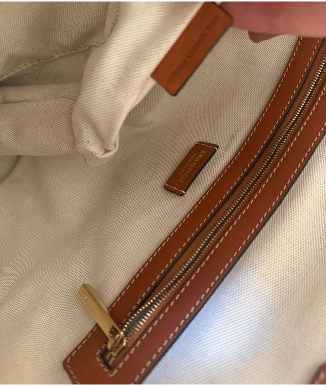 EMILIO PUCCI Синяя сумка тоут, фото 5