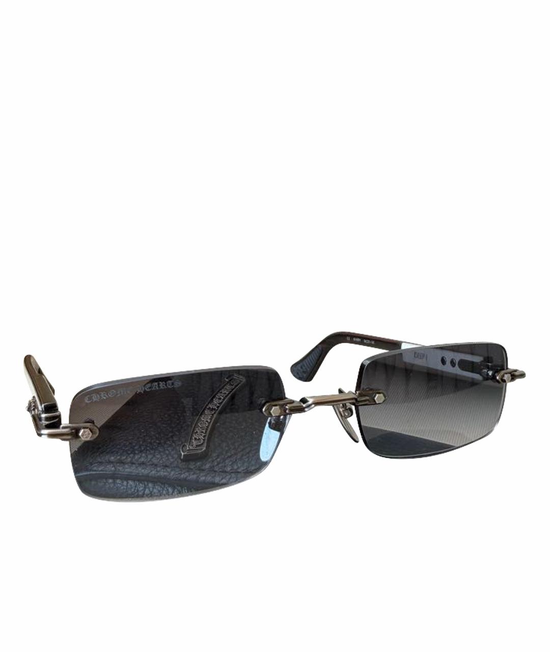 CHROME HEARTS Белые солнцезащитные очки, фото 1