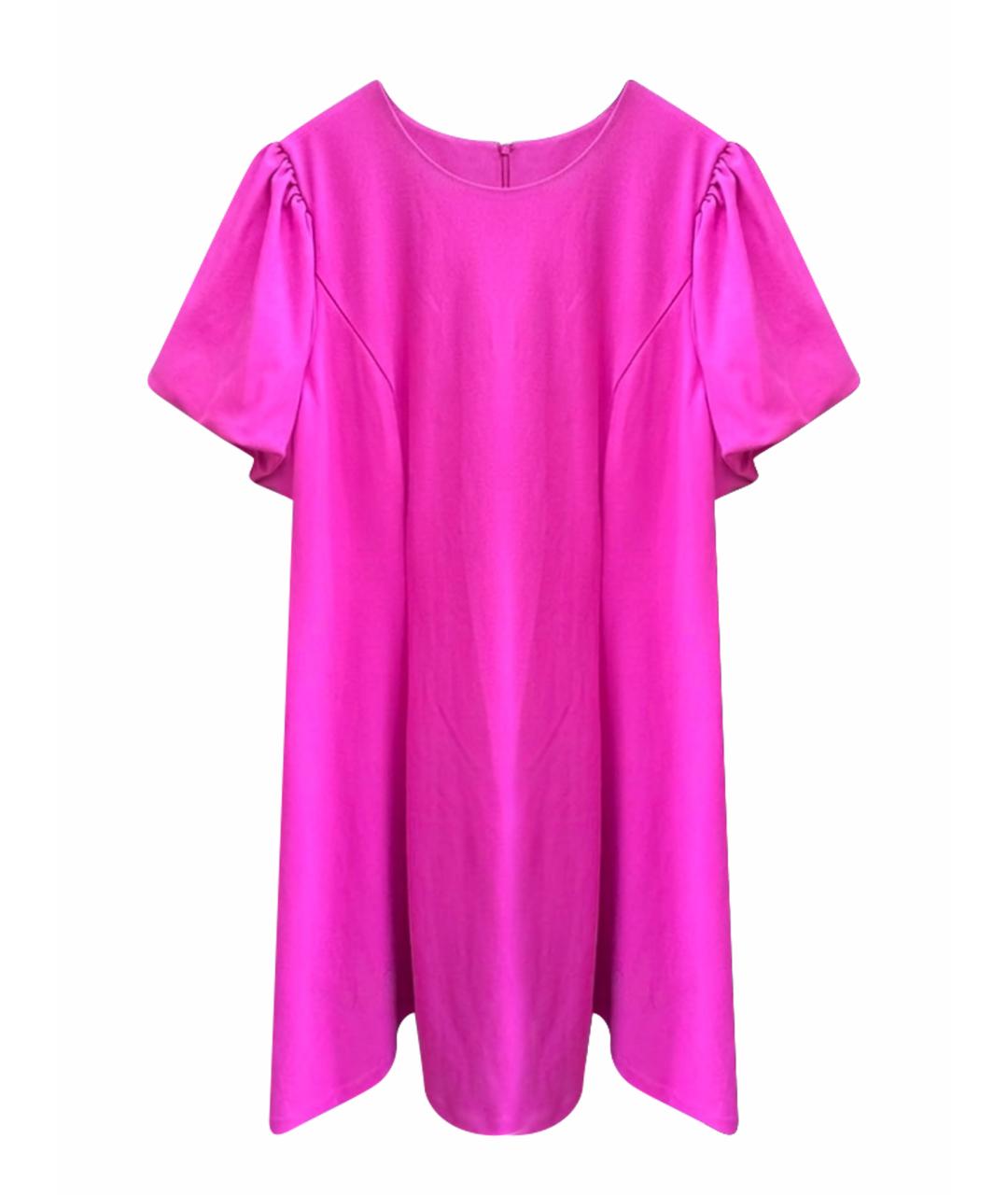 DKNY Розовое полиэстеровое коктейльное платье, фото 1