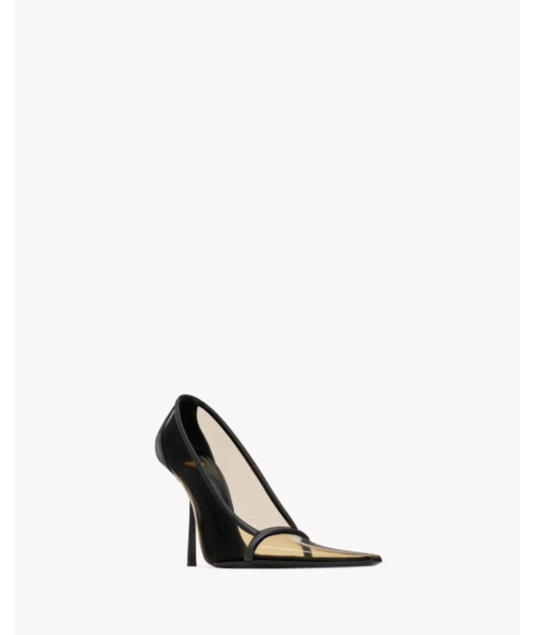 SAINT LAURENT Мульти синтетические туфли, фото 4