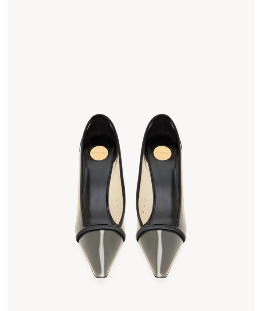 SAINT LAURENT Мульти синтетические туфли, фото 3