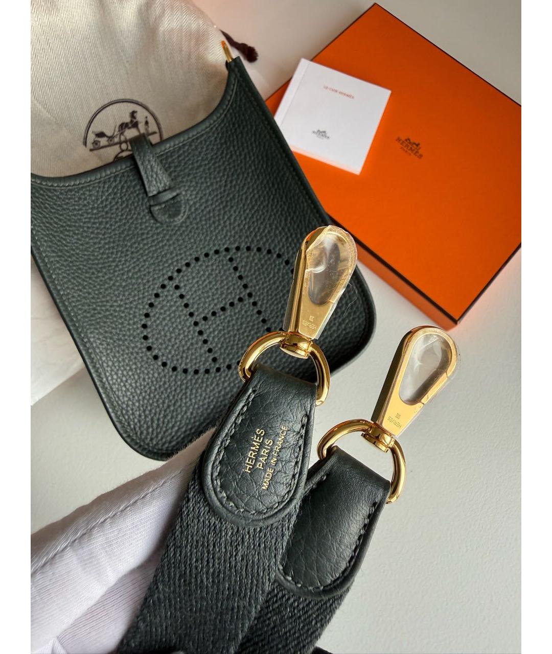 HERMES Кожаная сумка через плечо, фото 3