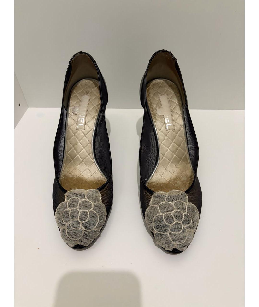 CHANEL Черные туфли, фото 2