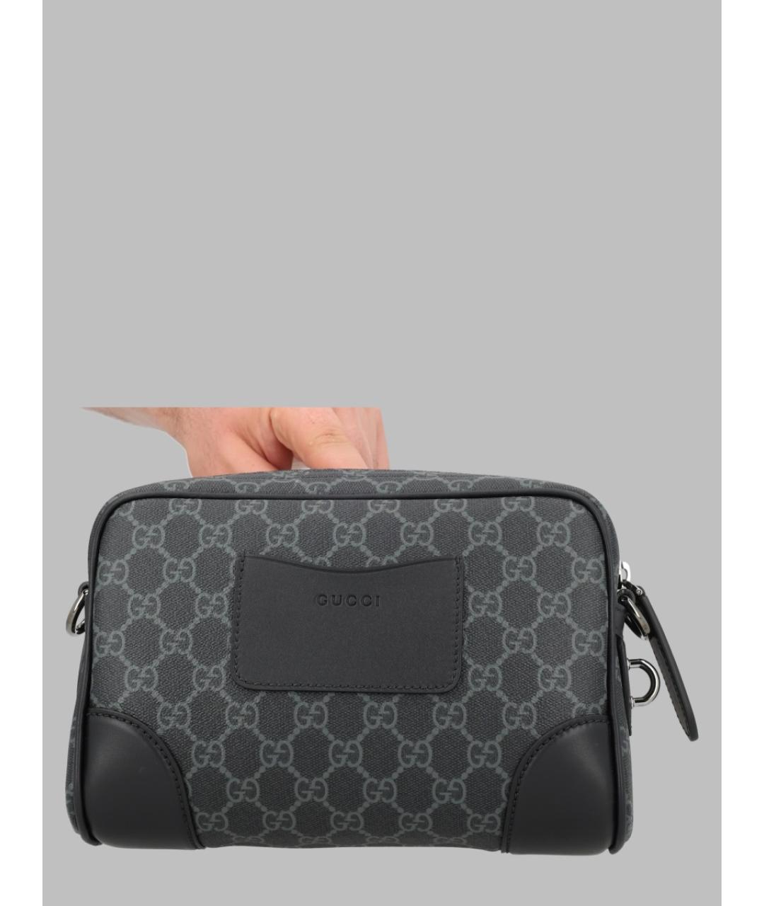 GUCCI Черная сумка на плечо, фото 2