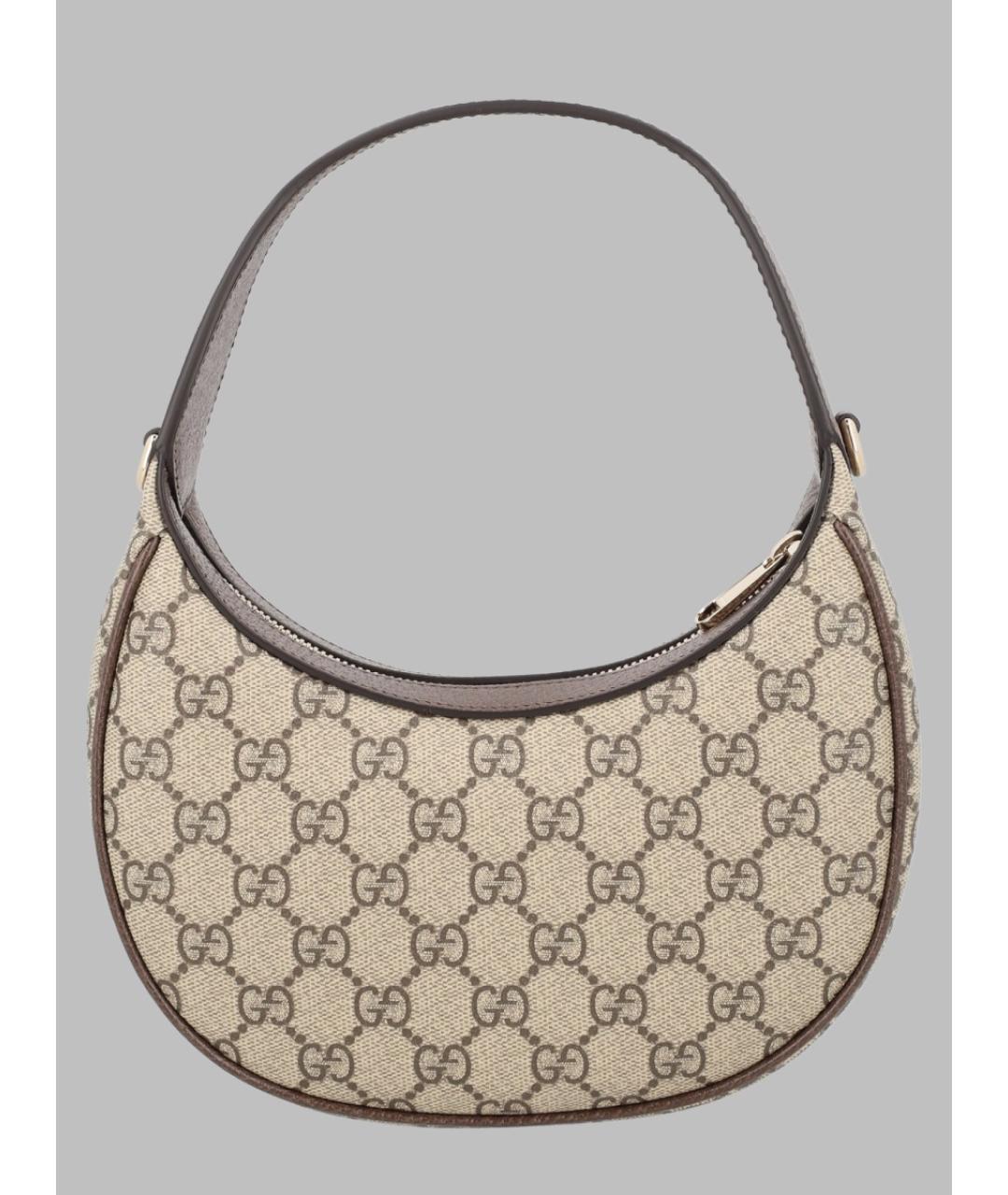 GUCCI Бежевая сумка с короткими ручками, фото 2