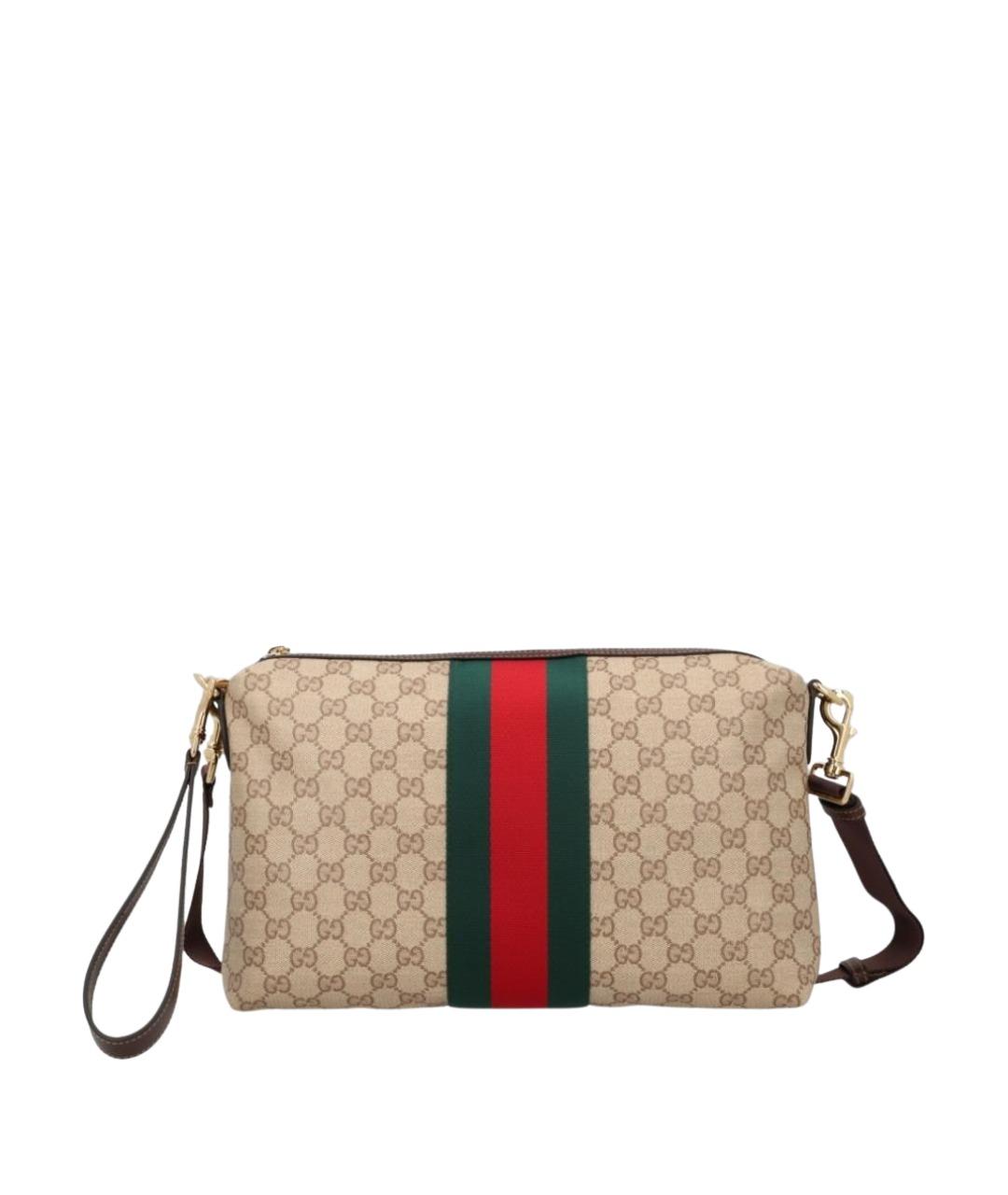 GUCCI Бежевая сумка на плечо, фото 1