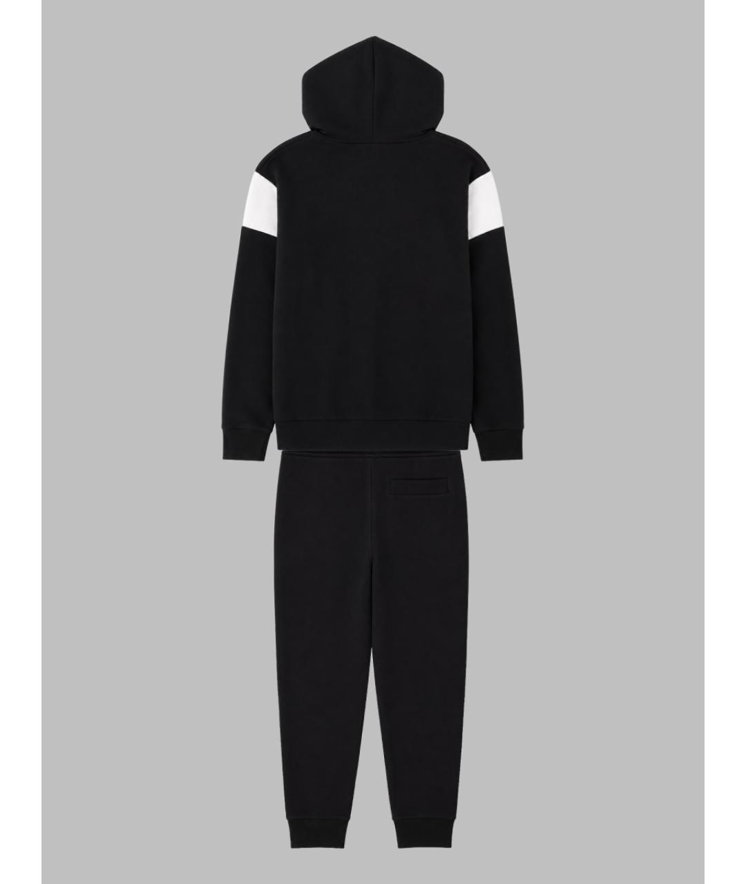 HUGO BOSS Черный хлопковый спортивный костюм, фото 2