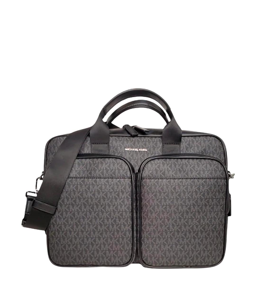 MICHAEL KORS Черный портфель, фото 1