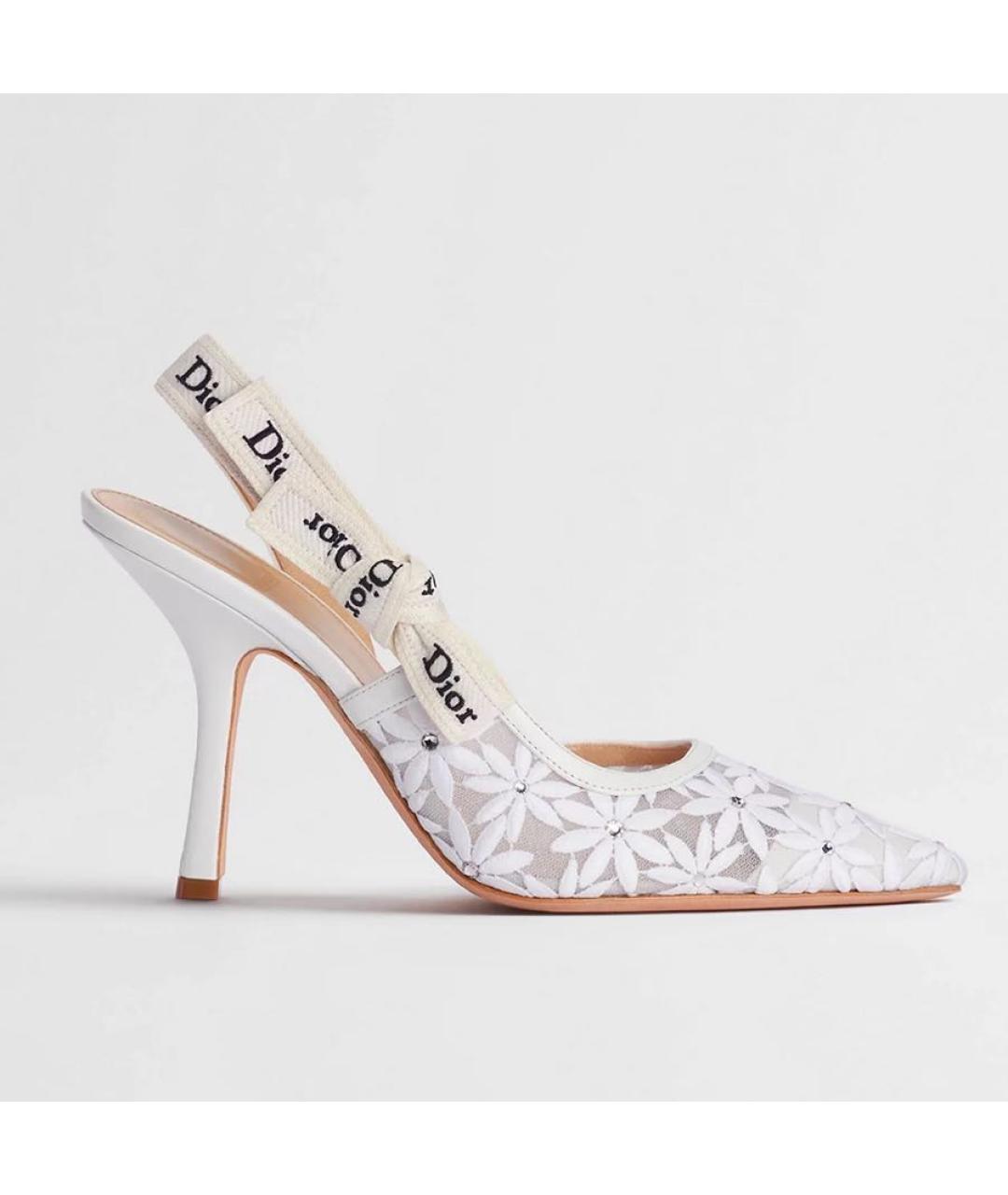 CHRISTIAN DIOR Белые туфли, фото 4