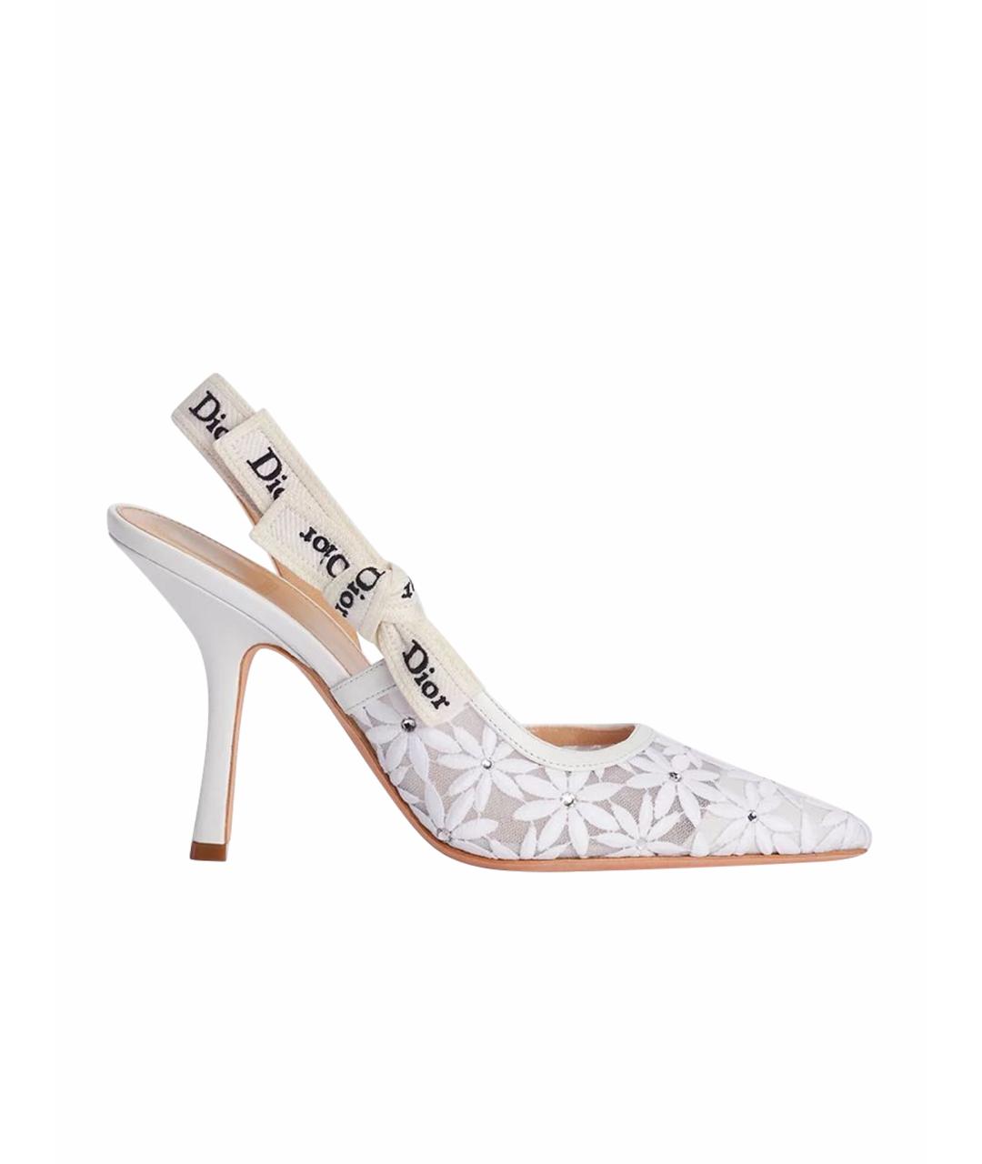 CHRISTIAN DIOR Белые туфли, фото 1