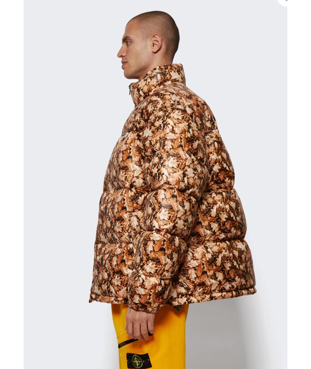 VETEMENTS Оранжевый полиэстеровый пуховик, фото 2
