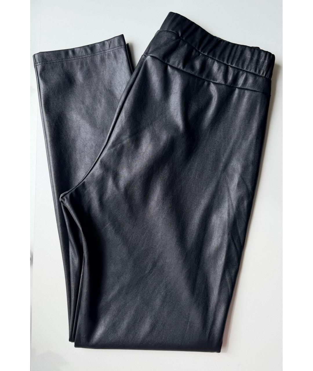 MAX MARA Черные леггинсы и велосипедки, фото 6