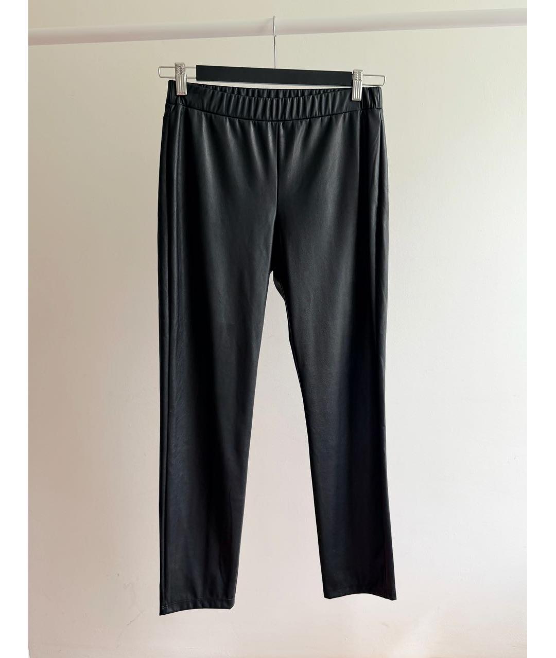 MAX MARA Черные леггинсы и велосипедки, фото 9