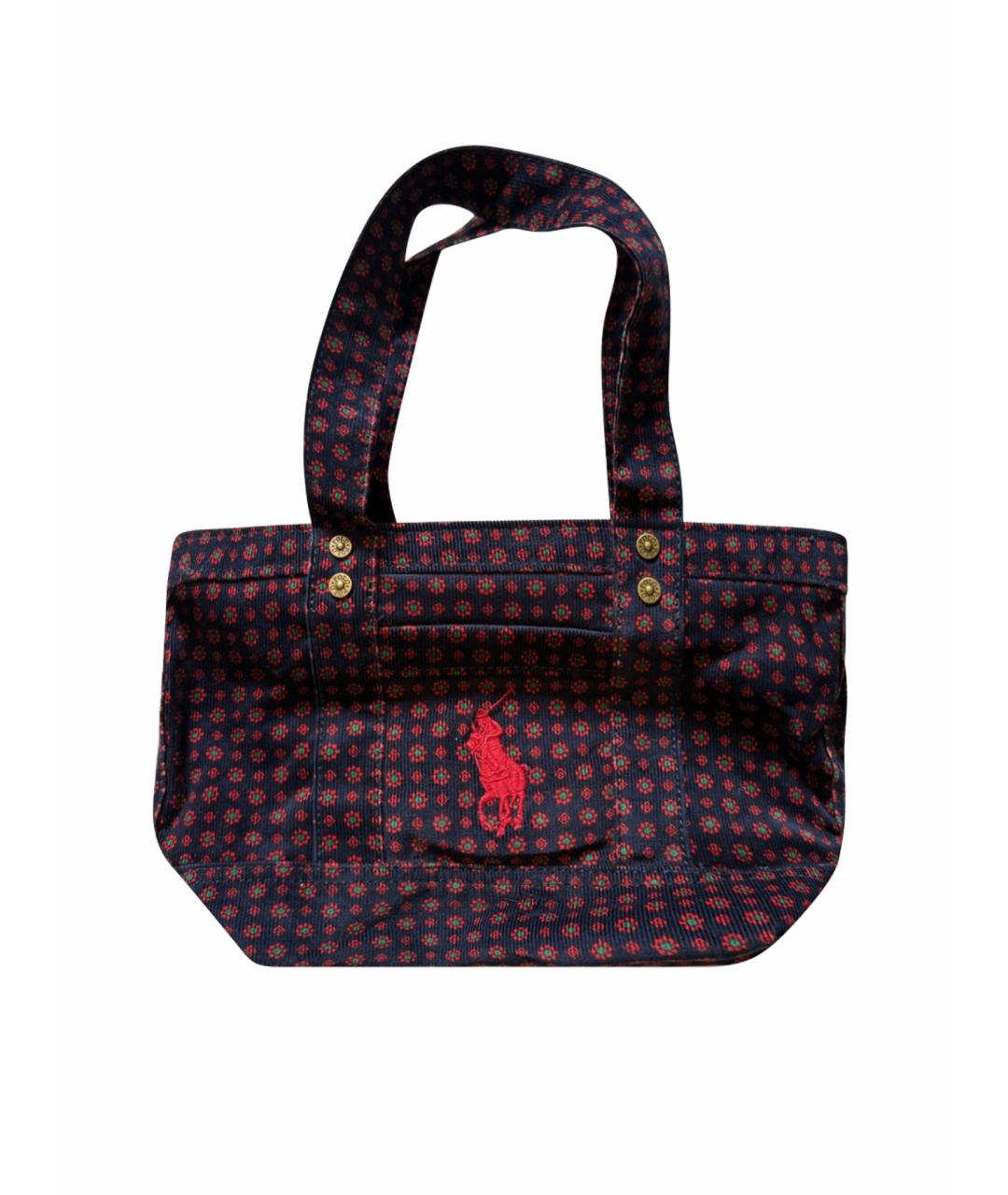 POLO RALPH LAUREN Коричневая сумка с короткими ручками, фото 1