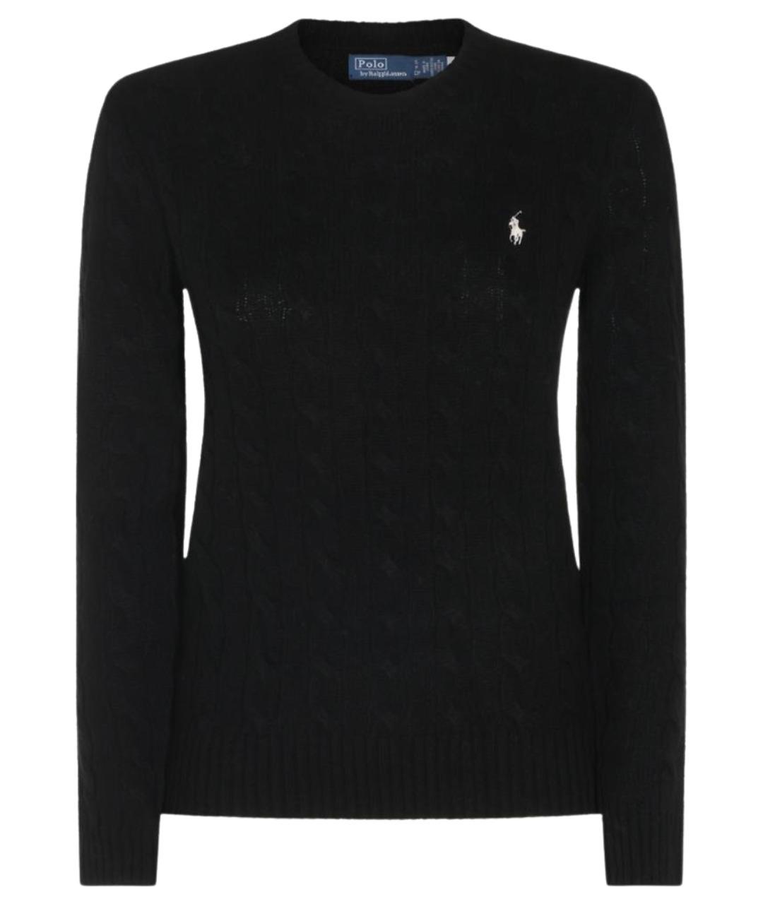 POLO RALPH LAUREN Черный шерстяной джемпер / свитер, фото 1