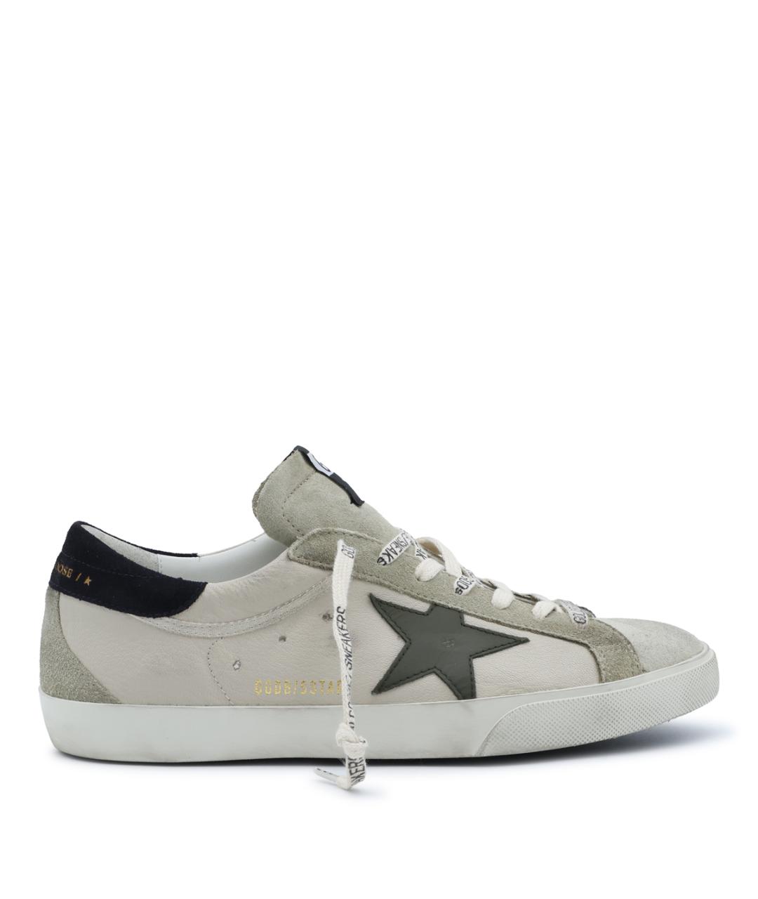 GOLDEN GOOSE Мульти кожаные низкие кроссовки / кеды, фото 1