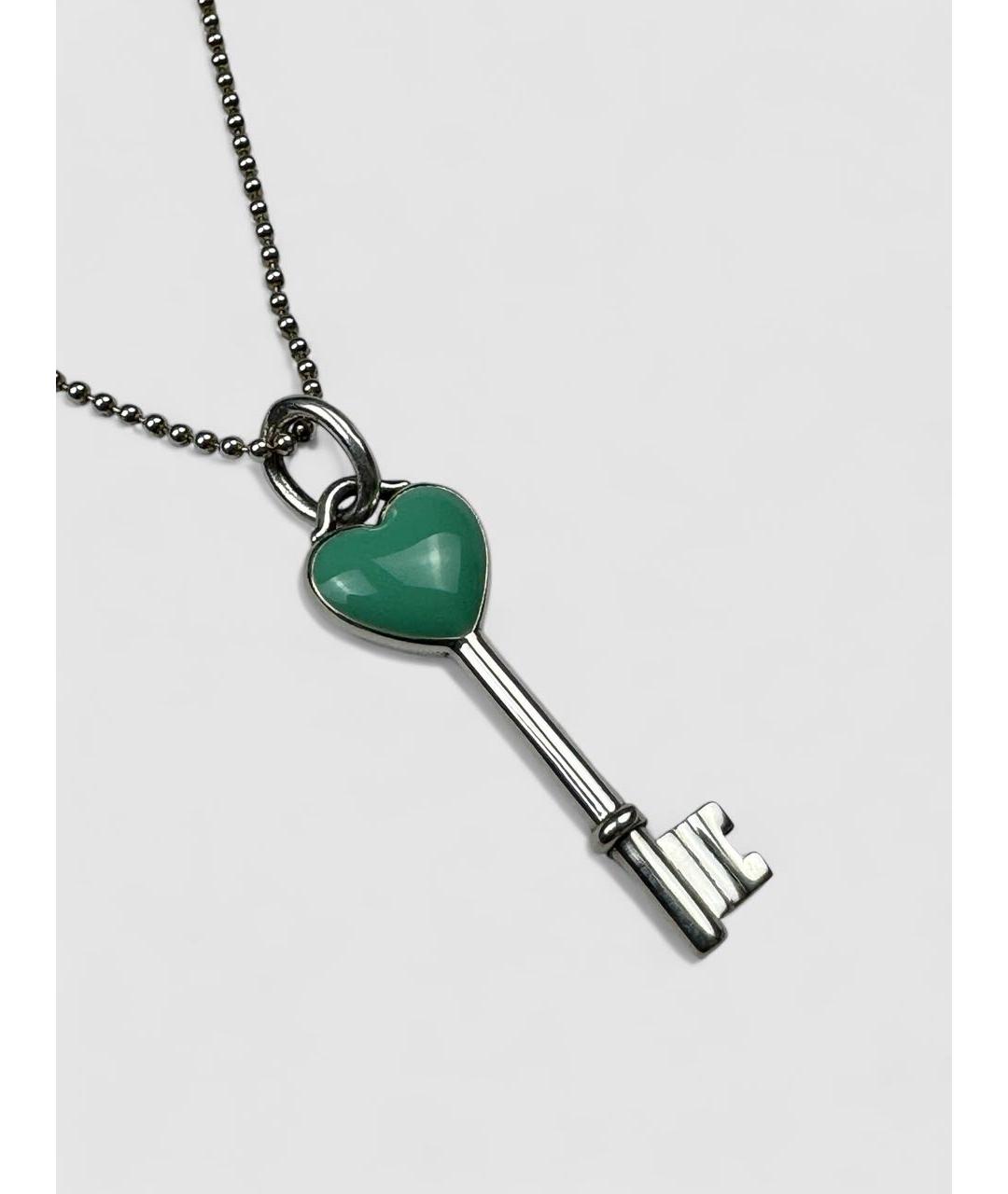 TIFFANY&CO Серебряное серебряное колье, фото 3