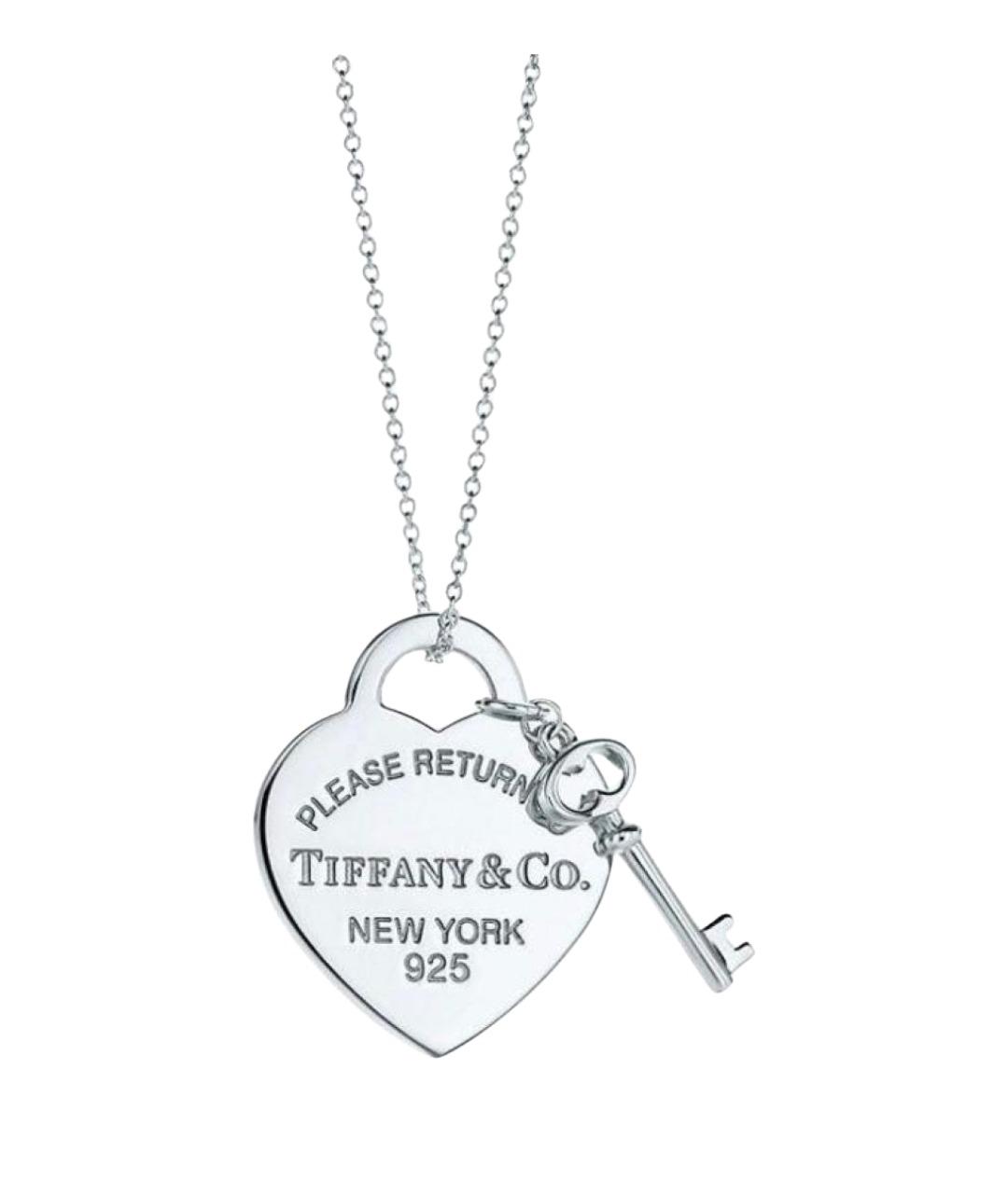 TIFFANY&CO Серебряное серебряное колье, фото 1