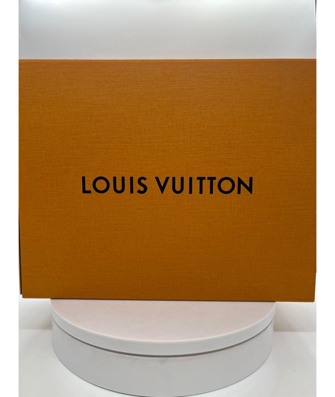 LOUIS VUITTON Черные замшевые туфли, фото 5