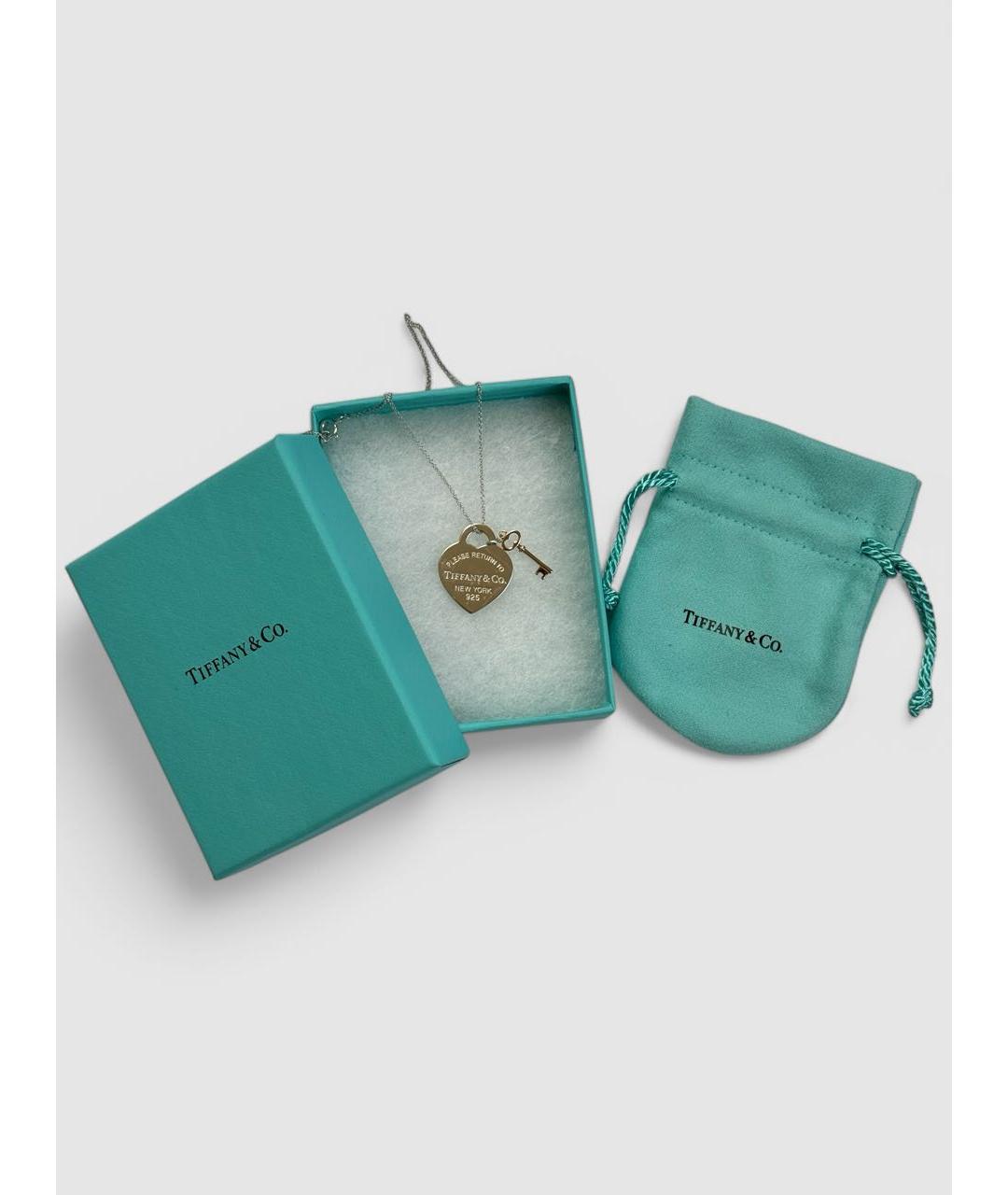 TIFFANY&CO Серебряное серебряное колье, фото 2
