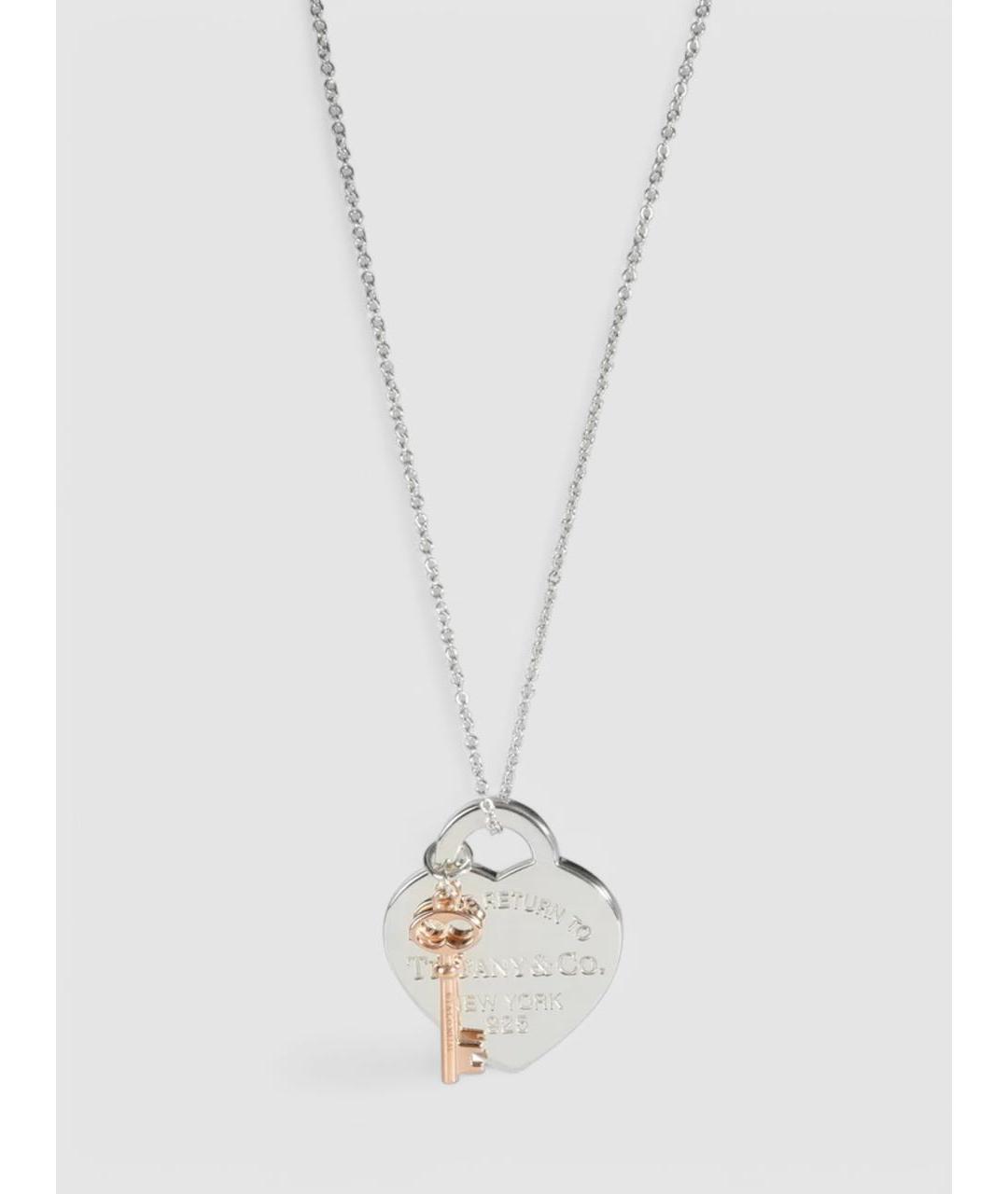 TIFFANY&CO Серебряное серебряное колье, фото 6