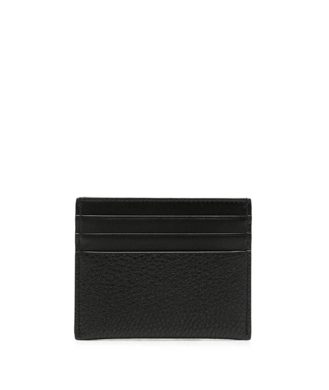 GIVENCHY Черный кожаный кардхолдер, фото 2