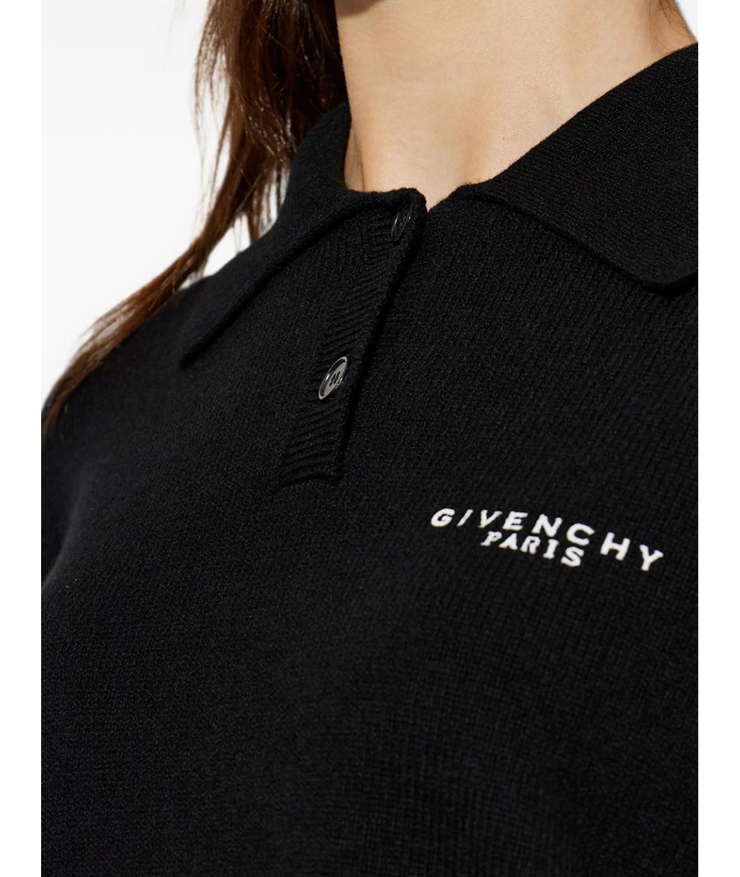 GIVENCHY Черный кашемировый джемпер / свитер, фото 5