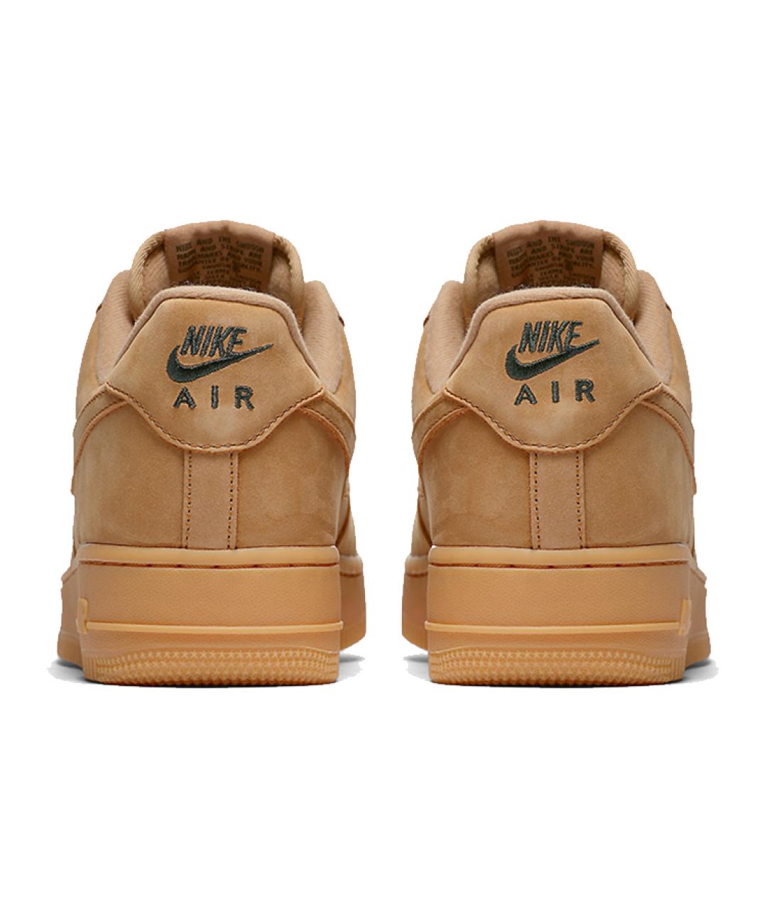 NIKE Коричневые кожаные кроссовки, фото 3