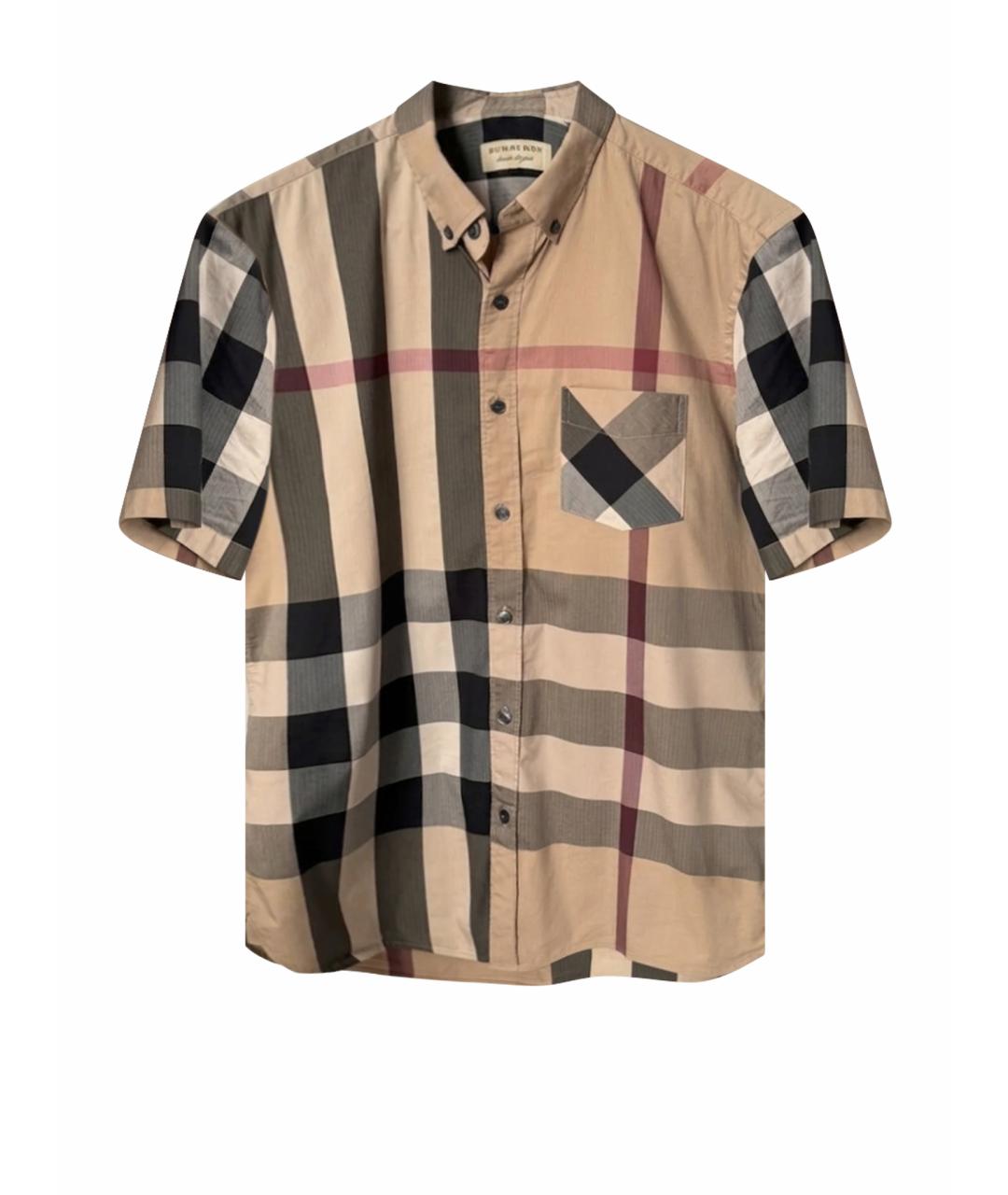 BURBERRY Бежевая кэжуал рубашка, фото 1