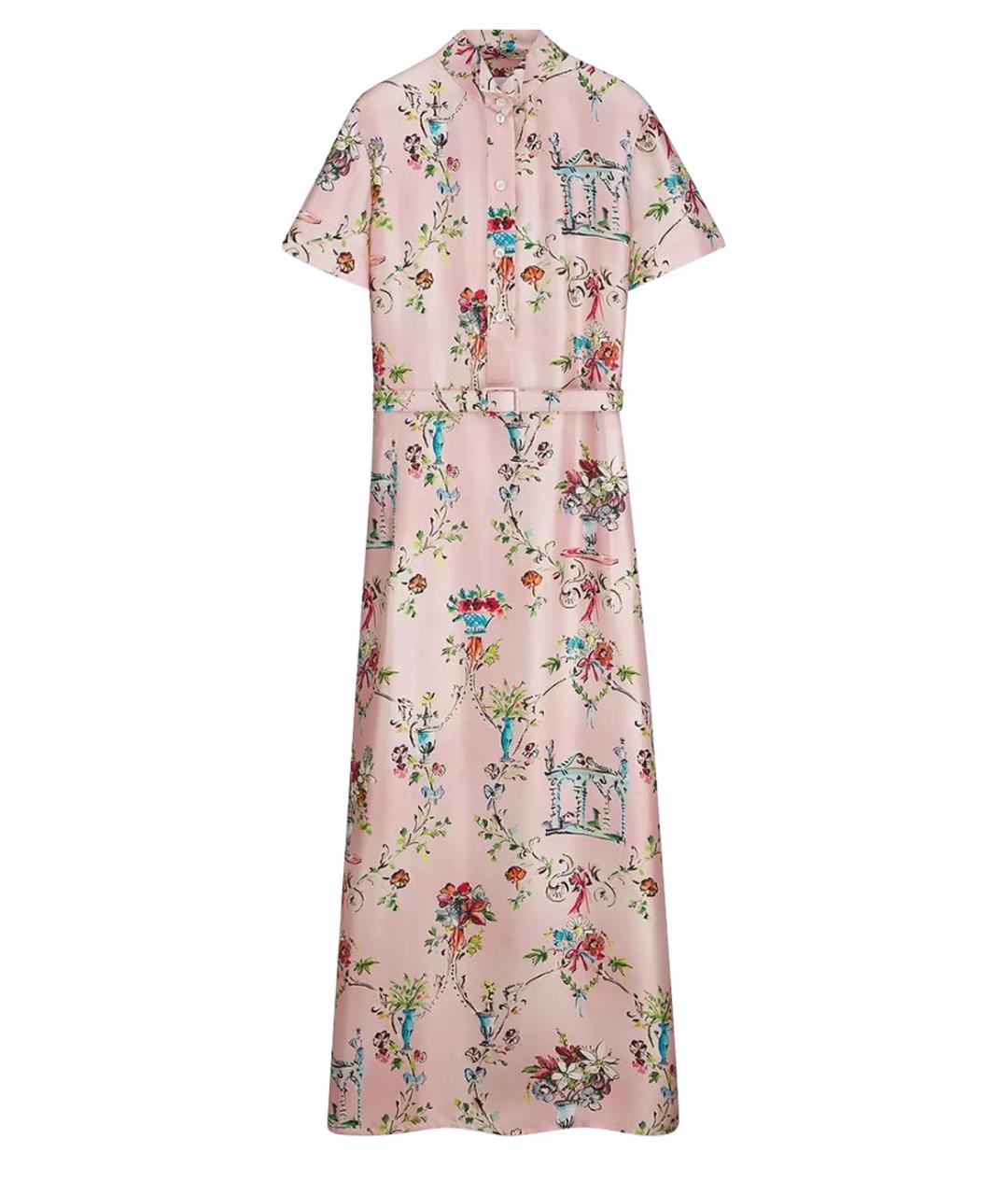 CHRISTIAN DIOR Розовое платье, фото 1