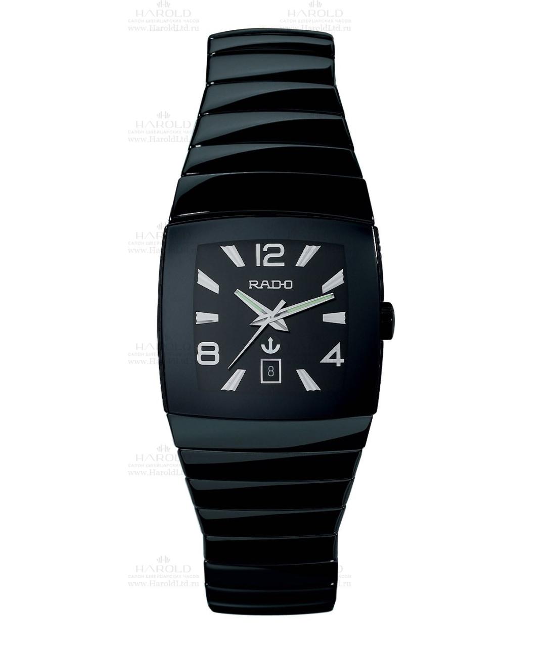 RADO Черные керамические часы, фото 1