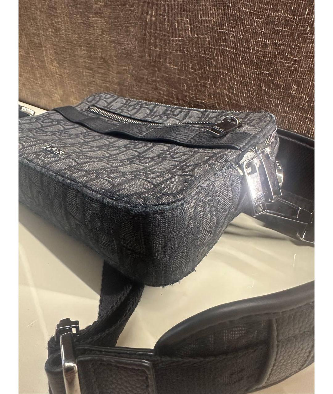 CHRISTIAN DIOR Черная сумка на плечо, фото 4